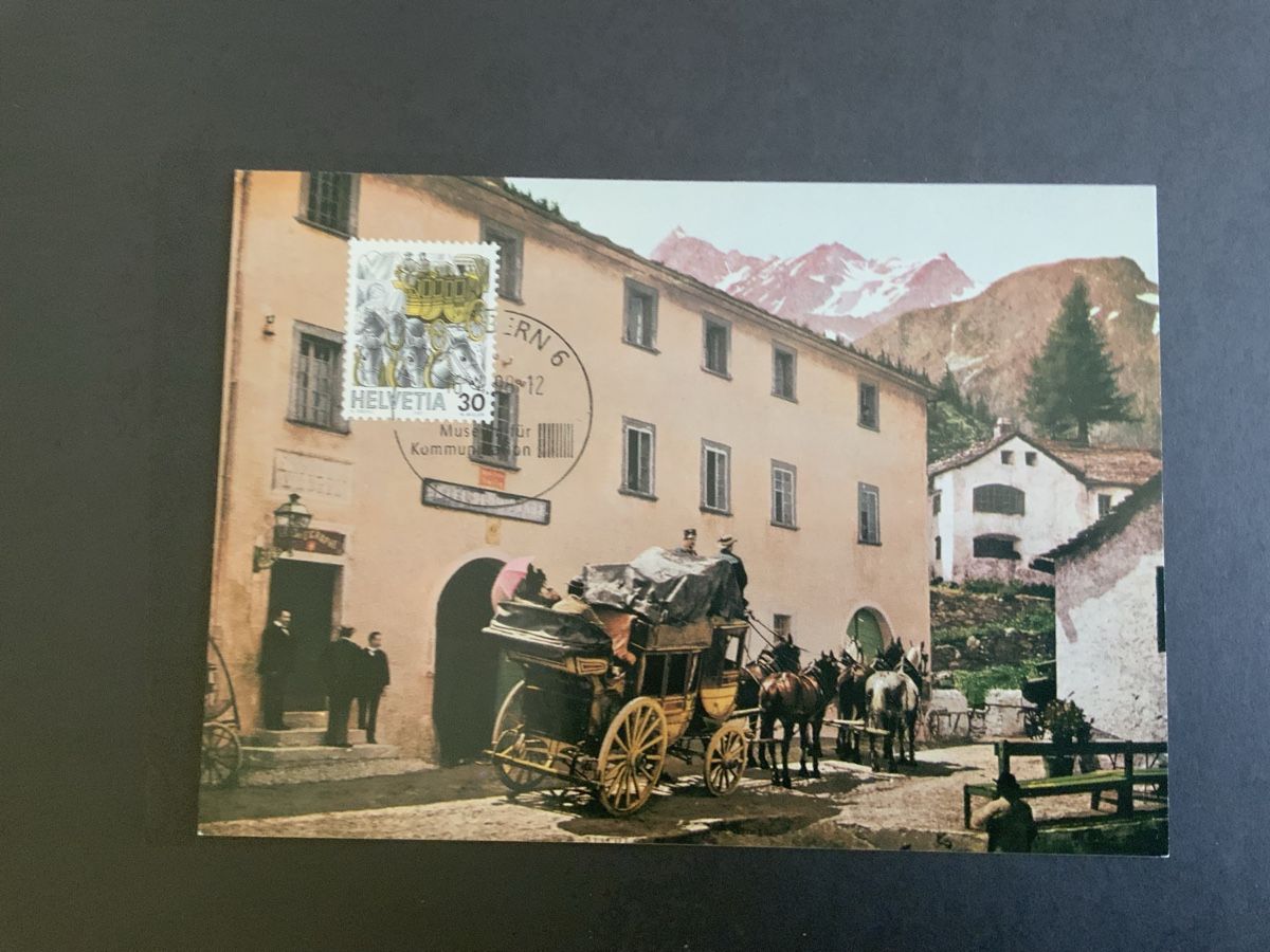 Cartoline postali: Alte Ansichtskarte Simplon-Dorf, unbeschrieben, Top! – Usato da Binningen venduto da chr_cr5n