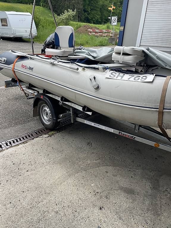 Barche: Schlauchboot mit 20 Ps Motor  – Usato da Thayngen venduto da Rusti0 4