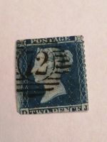 Two Pence Blue 1855 