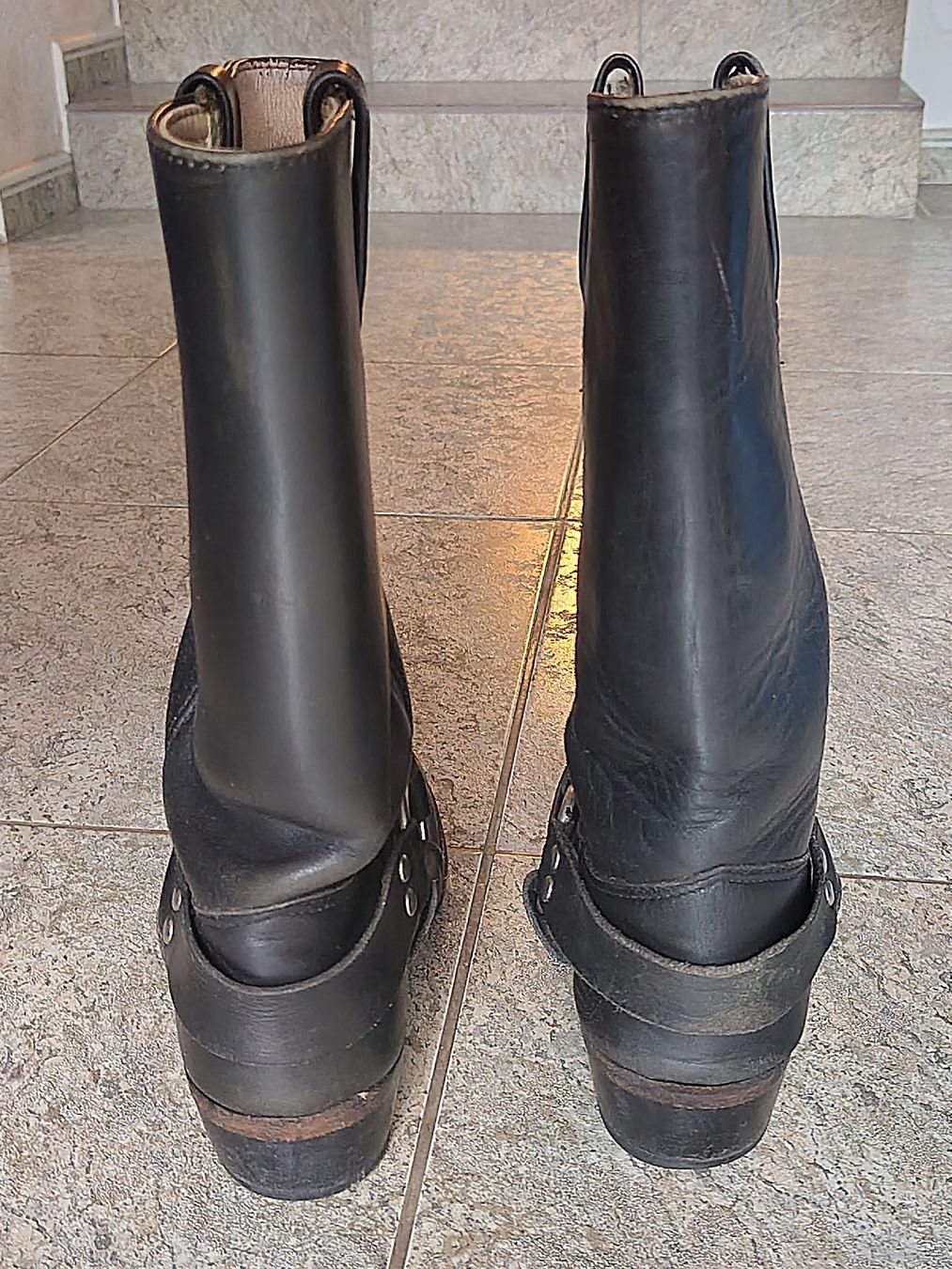 Scarpe da uomo: Lederstiefel, Motorradstiefel 40 – Usato da Zürich venduto da leon111 2