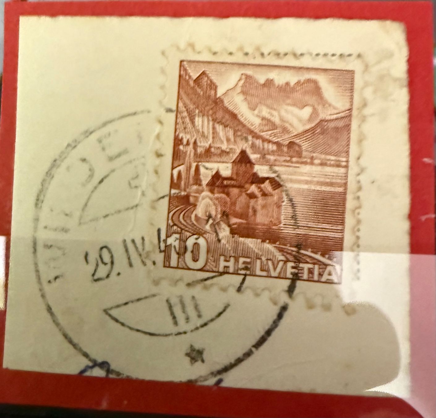 Tutti i francobolli: Landschaftsbilder Vollstempel Schön – Usato da Stallikon venduto da Muellerfm 1
