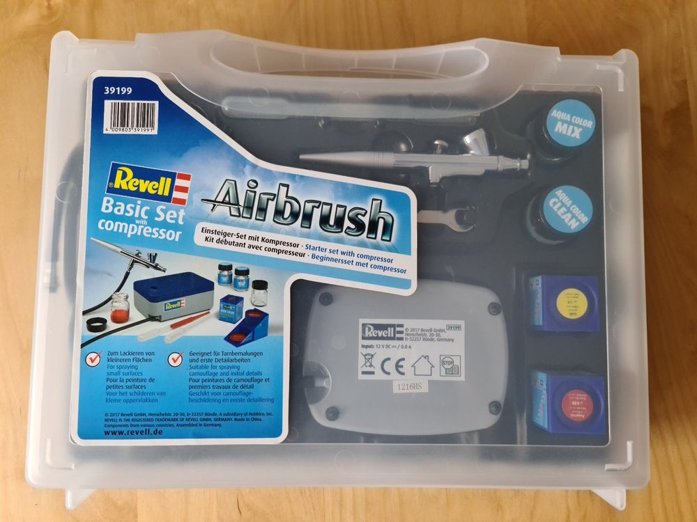 Revell 39199 Airbrush Basic Set mit Kompressor Acheter sur Ricardo