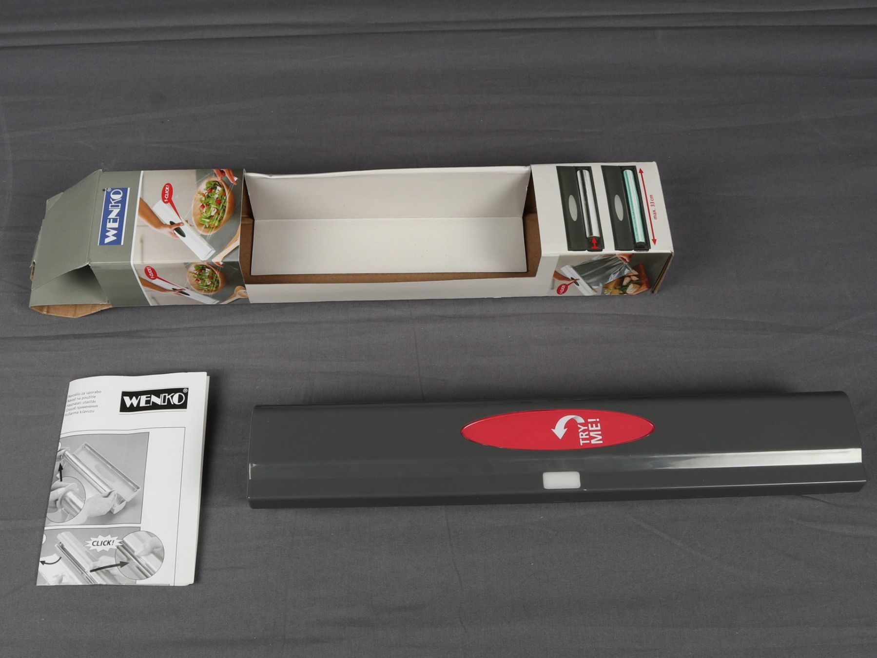 Wenko Elettrodomestici da cucina: WENKO Model Perfect Cutter 1-Click – Nuovo (secondo la descrizione) da Steinen venduto da Restwert_Steinen 1