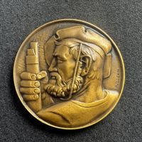 Medaille 50 Jahre Jubiläumsschissen Zürich 1954 - unc