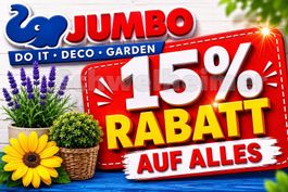 Jumbo: 15% Rabatt auf ALLES auch auf reduzierte Artikel
