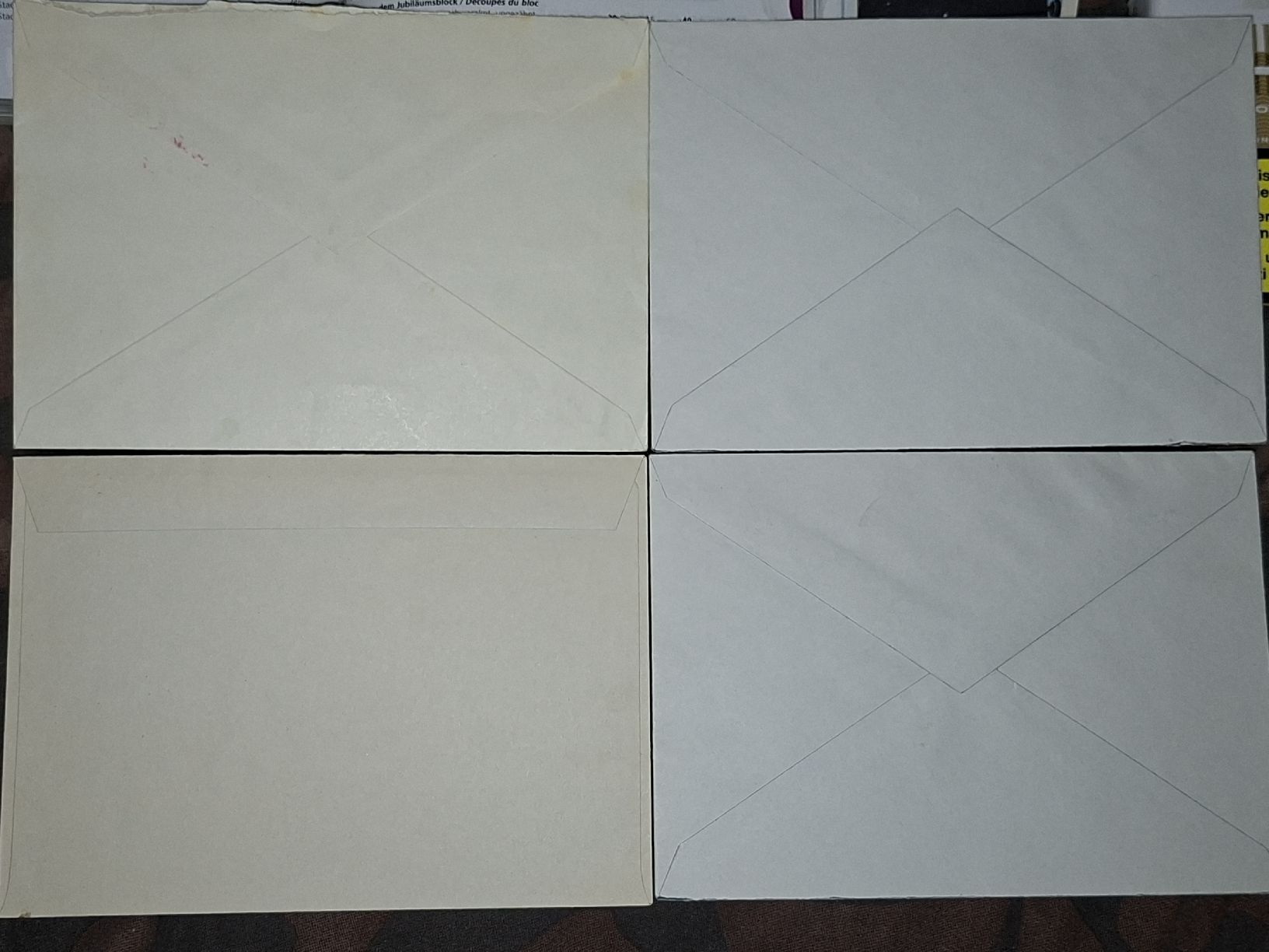 Tous les timbres: Sonderblocks auf Brief  – D'occasion à Balgach par SIMEON27 1