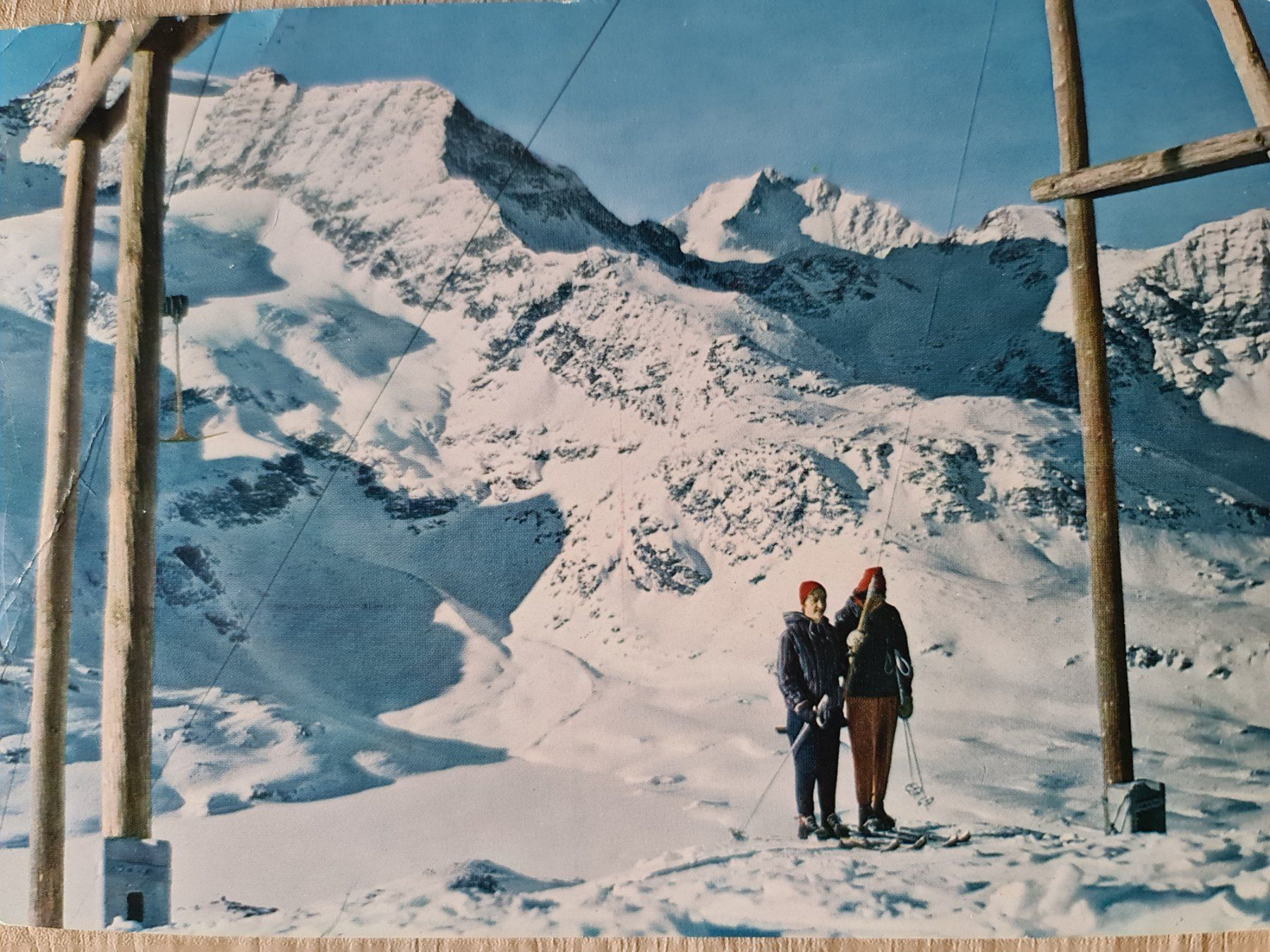 Cartoline postali: Ansichtskarte Piz Bernina 1967 – Usato da Dintikon venduto da Vexi