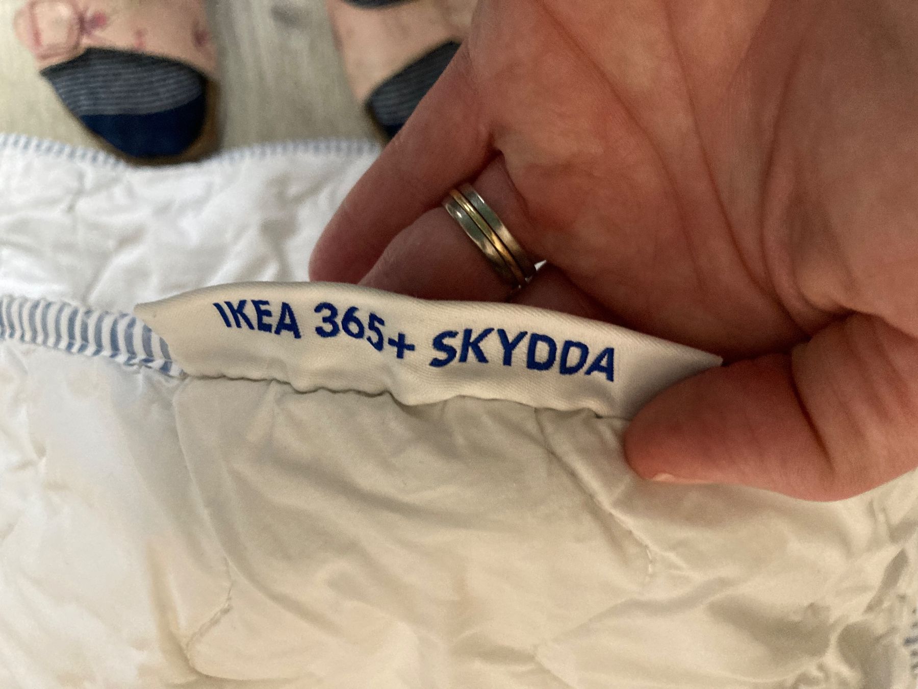 Ikea Biancheria da letto: IKEA 365+ SKYDDA Matratzenschutz 80x200cm – Usato da Gelterkinden venduto da froggy80 2