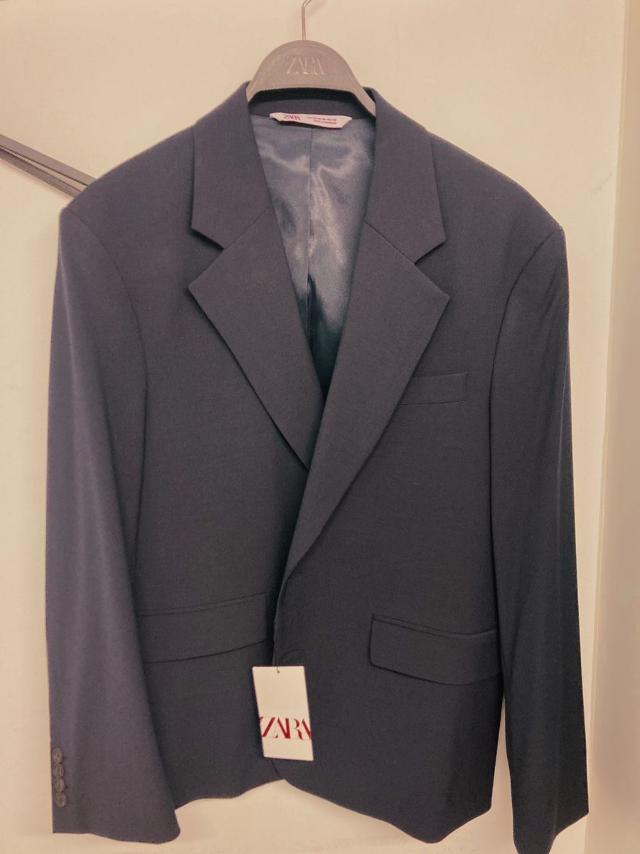 Zara Giacche: Blazer bleu marine (Neuf) – Nuovo e nell'imballaggio originale da Neuchâtel venduto da Tradeboi