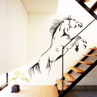 Wand-Dekor: Elegantes Pferde-Wandtattoo,  Neu! 105 x 60 cm