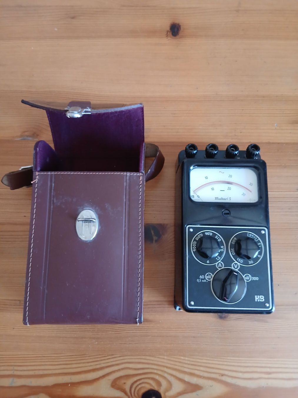Messen: Multavi 5 Multimeter H&B mit Ledertasche – Gebraucht aus Oberentfelden von Trinity1945