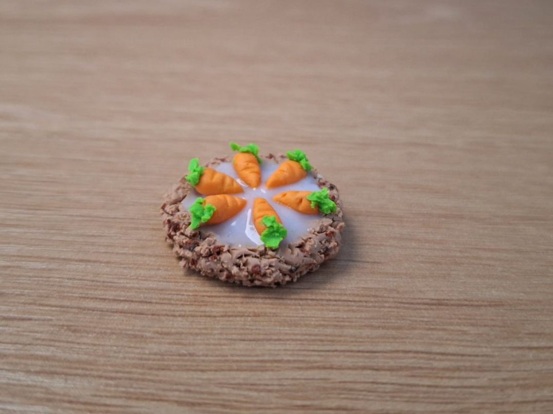 Case e mobili per bambole: Rüeblitorte Handgemacht für Maileg Mäuse, Puppenhaus – Nuovo (secondo la descrizione) da Zürich venduto da HandmadeTinyFood 2