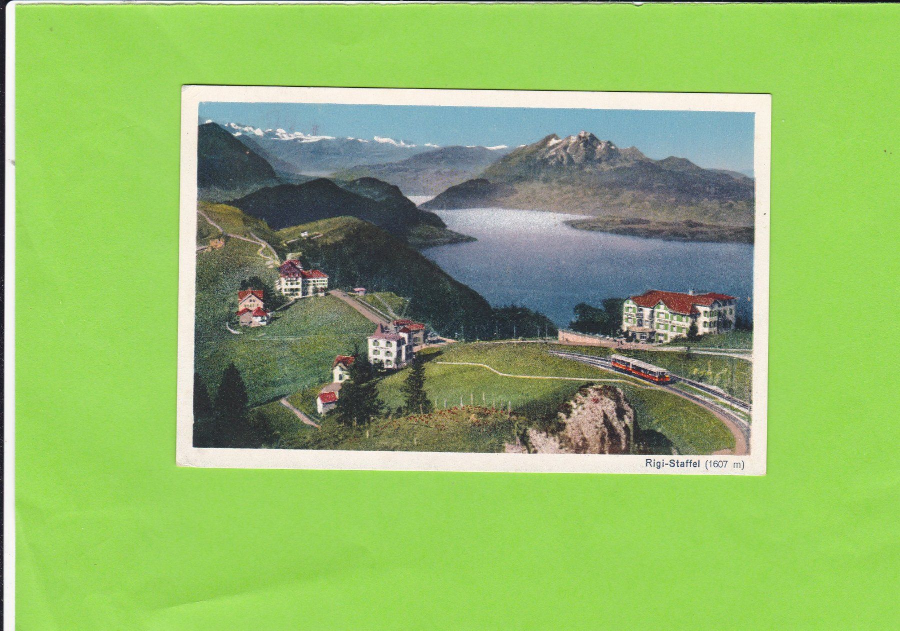Cartoline postali: Rigi-Staffel – Usato da St. Peterzell venduto da neckertal