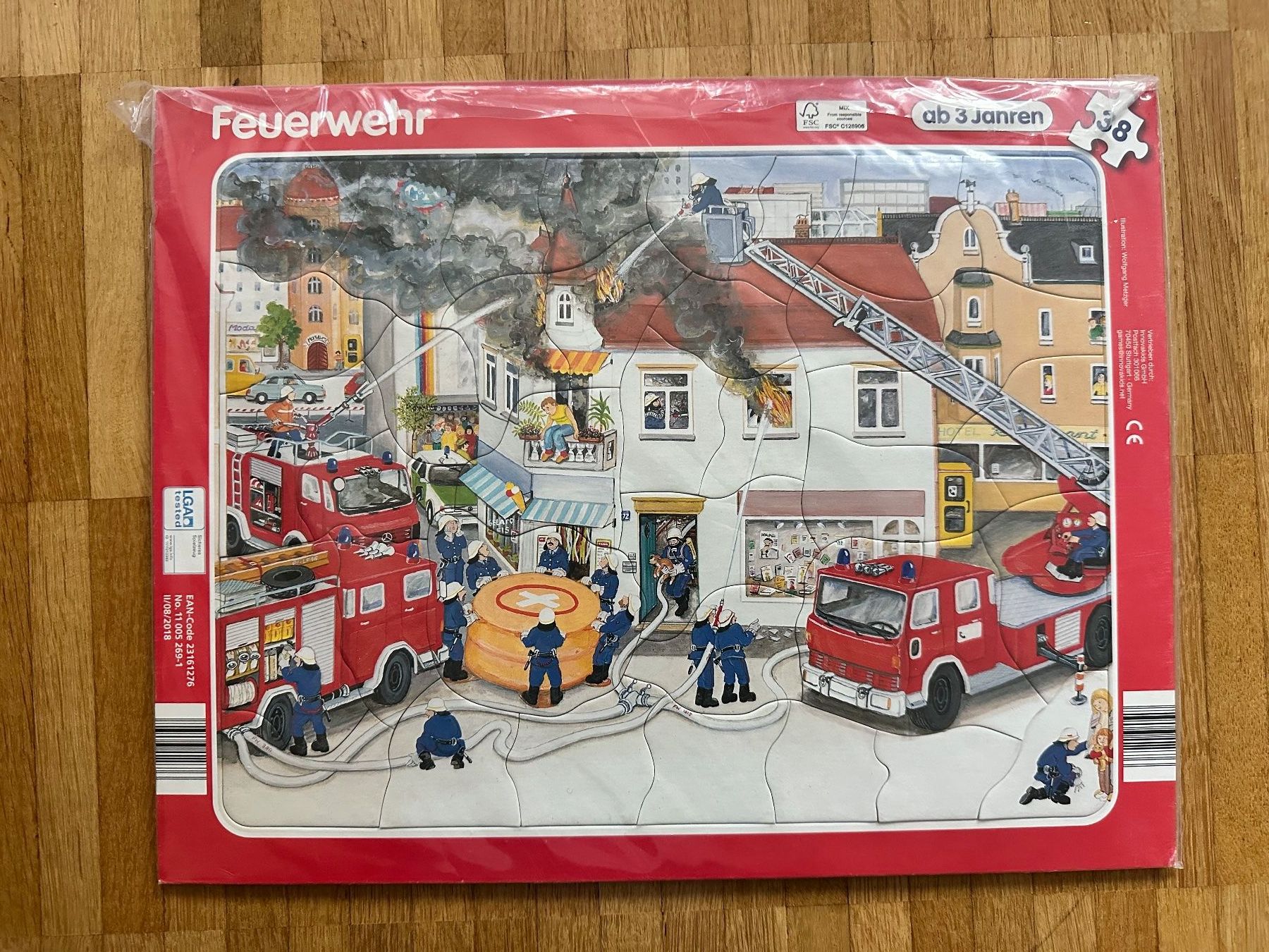 Puzzle: 7 Kinder Puzzles - diverse Motive – Usato da Bülach venduto da Jubet 5