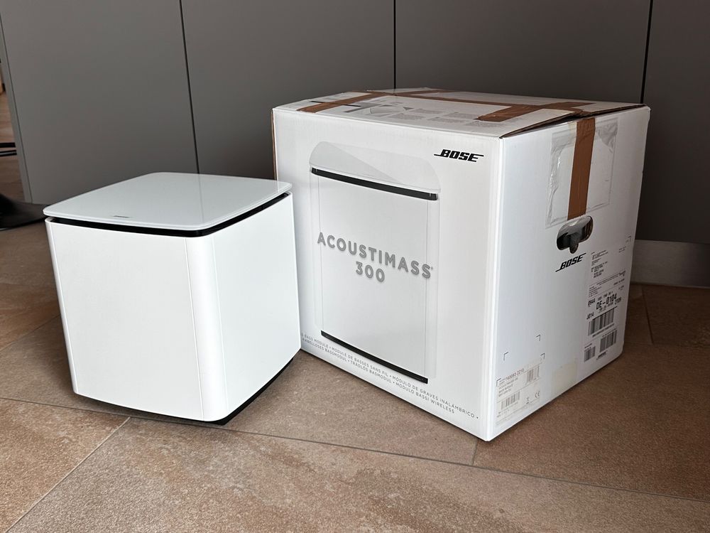 Bose acoustimass 2024 300 weiss