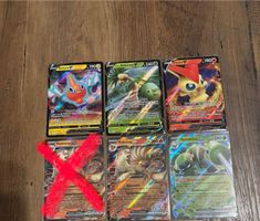 5 Pokemon Sammelkarten V und Ex DE ab 1.- Fr.