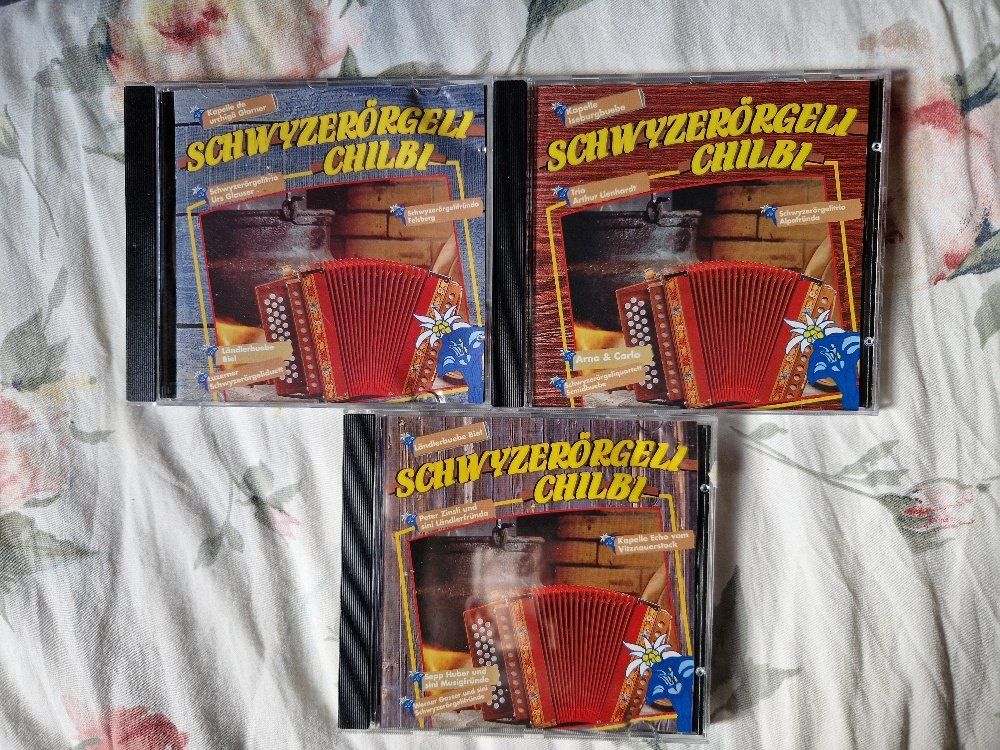 CD: Schwyzerörgeli Chilbi: 3 CD Box, Vergriffen! – Usato da Brittnau venduto da Zibu 3