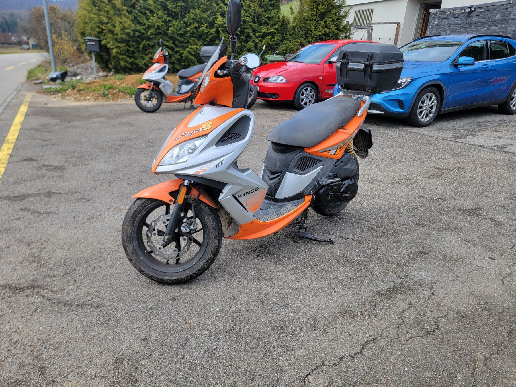 Kymco Scooter: Roller Kymco Super 8 125 – Usato da Büttenhardt venduto da fisi146 1