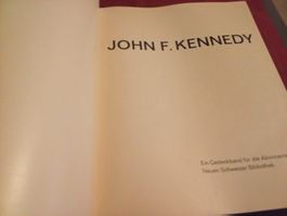 John F. Kennedy Gedenkband der Neuen Schweizer Bibliothek