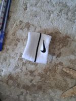 Schweisstuch Nike Weiss Schwarz Logo 1 Stck. guter Zustand