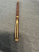 Kugelschreiber Montegrappa mit Verzierungen braun gebraucht