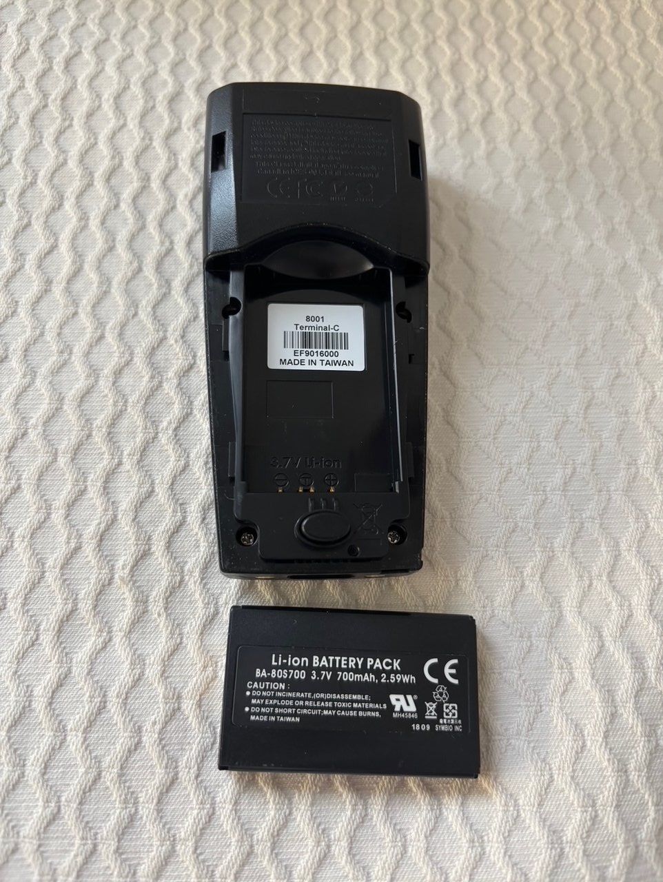 Scanner: Mobiler Barcodescanner Elcode 8001 Terminal - C – Usato da Einigen venduto da Medicom-Pharma 1