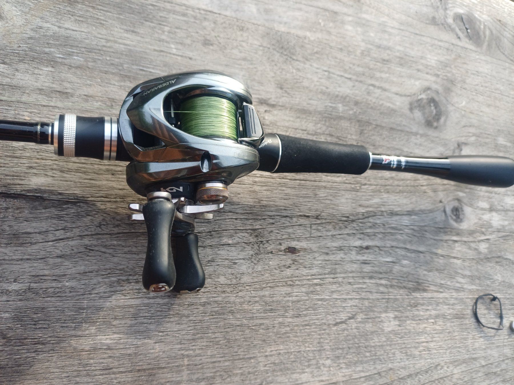 Shimano Canne da pesca: Schimano Aldebaran BFS XG mit Poison Adrena – Usato da Biel/Bienne venduto da LineTackle