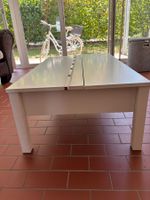 Couchtisch weiss mit Stauraumfunktion gebraucht Zustand