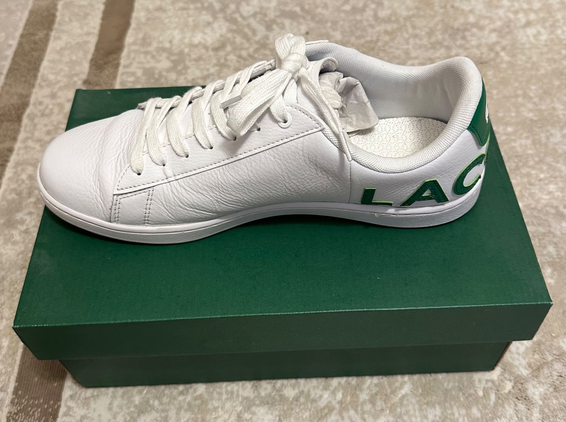 Lacoste Scarpe da uomo: Lacoste Sneaker weiss, Grösse 42, neuwertig – Usato da Wohlen AG venduto da thr_t5x8 3