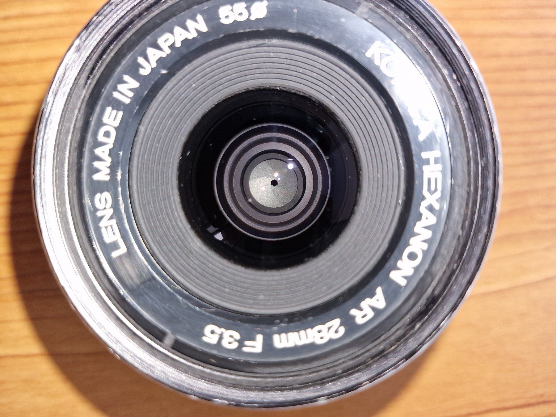 Konica Obiettivi: Konica Hexanon AR 28mm F3.5 Objektiv - Konica AR Mount – Usato da Vevey venduto da dreetje9 4