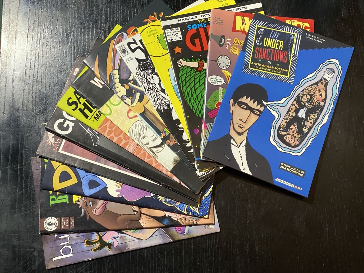 Comics: 13 Underground Comics Konvolut /English – Gebraucht aus Zuerich von SonderArt-Wertgut