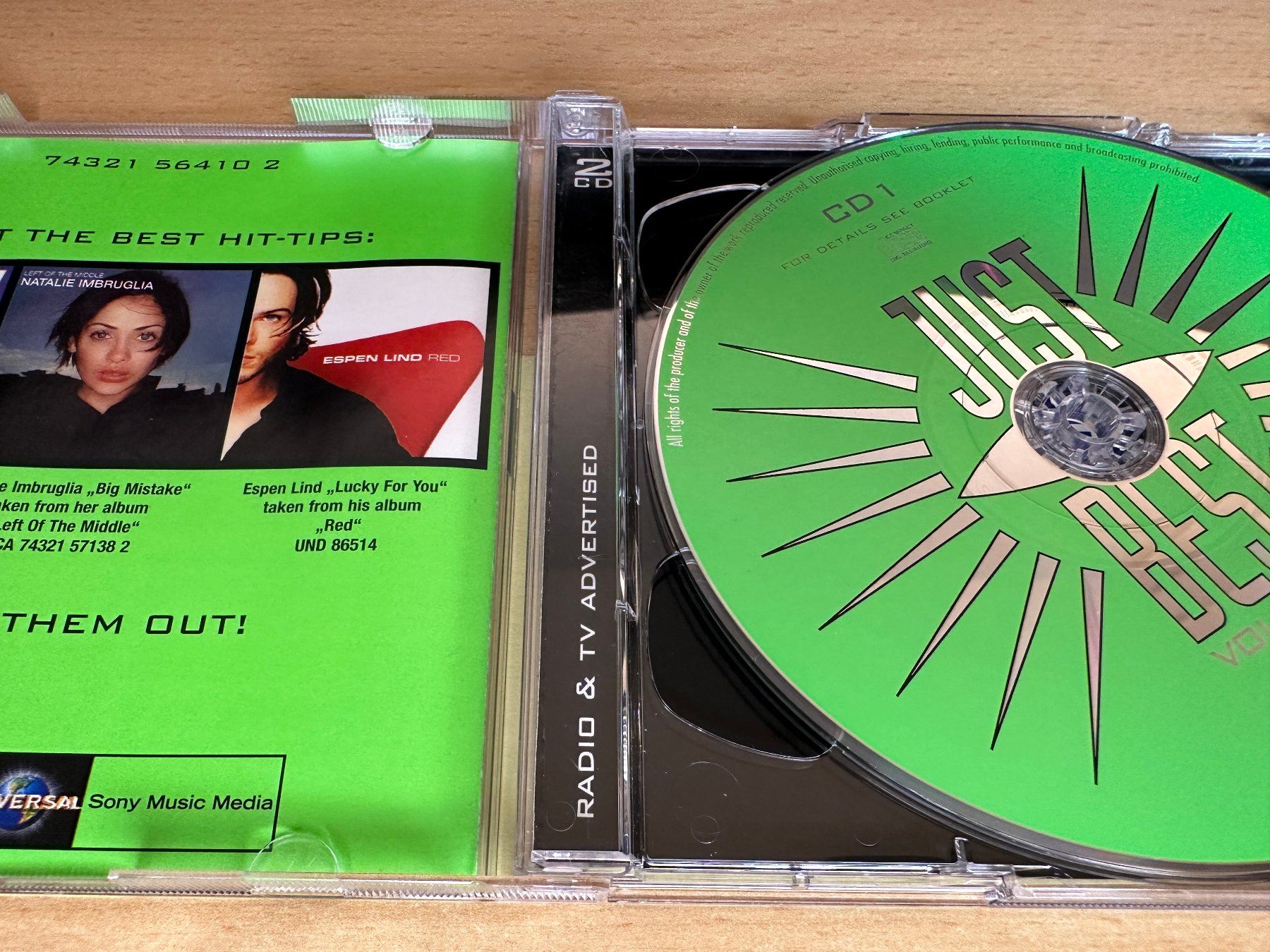 CD: Various – Just The Best 2/98 - 2 CD – Usato da Rikon im Tösstal venduto da Alpenmutz 2