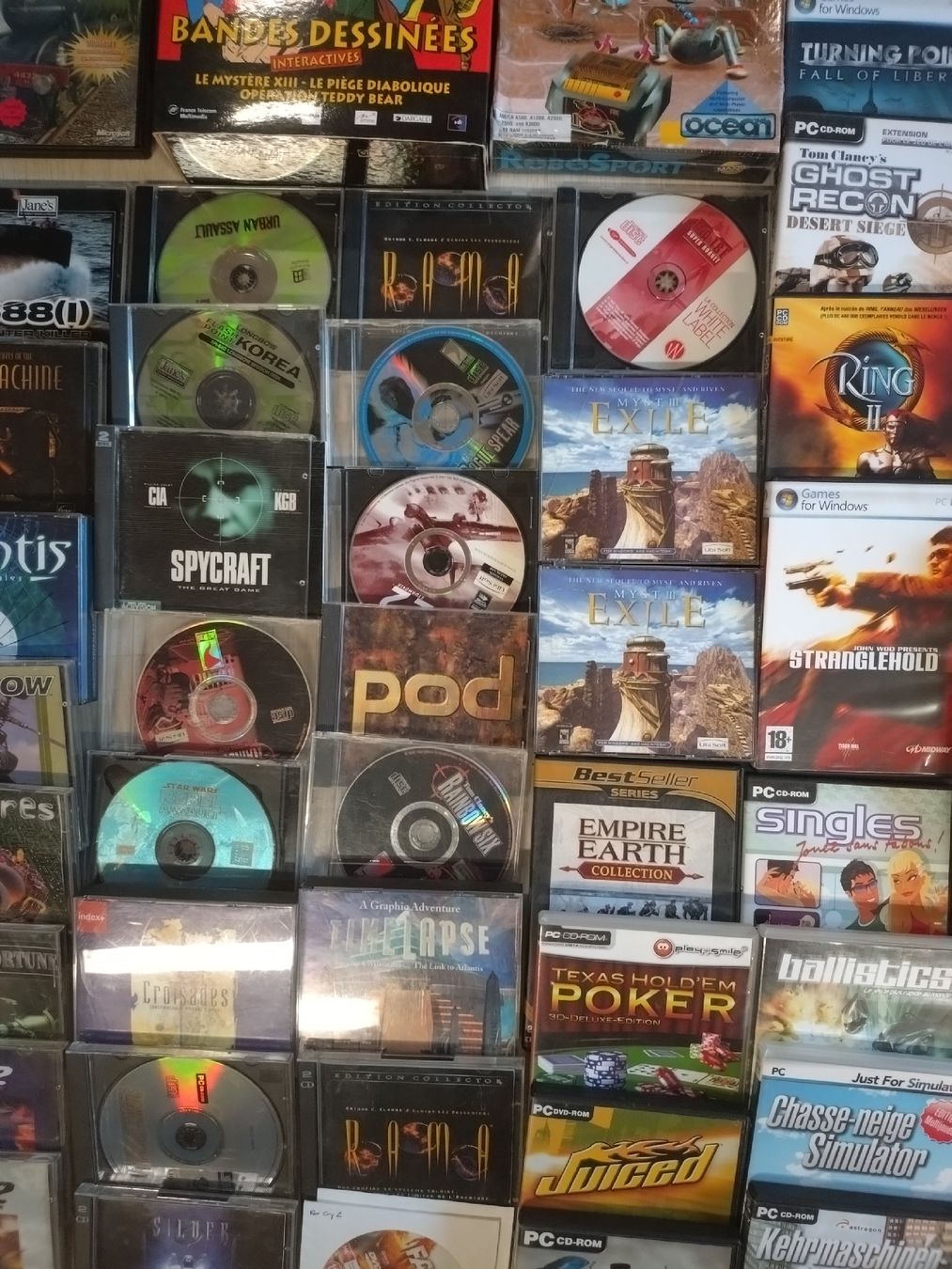 Giochi: Lot de Jeux PC CD-ROM divers – Usato da Farvagny-le-Grand venduto da LaCaverne 8