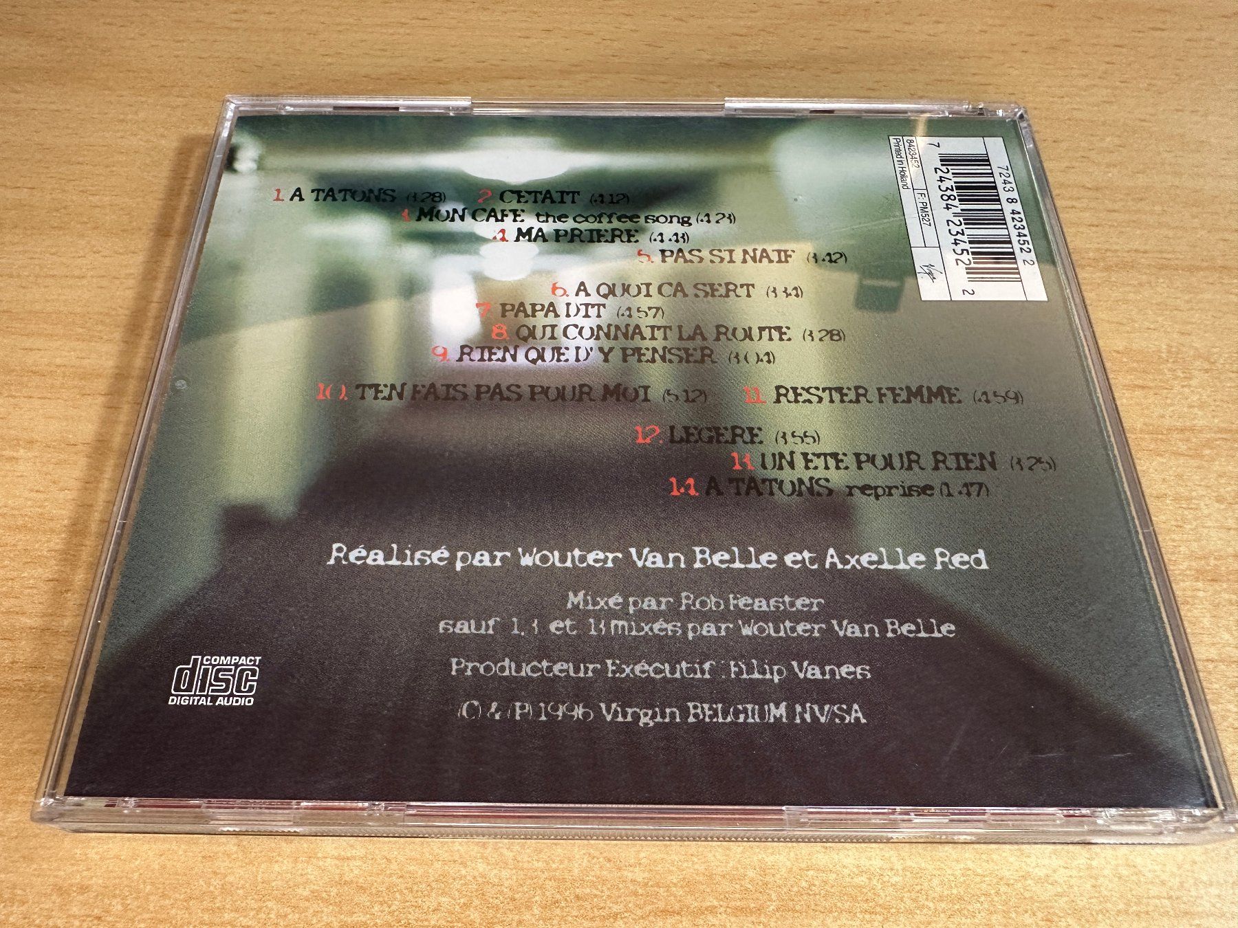 CDs: A4 Axelle Red – A Tâtons – Gebraucht aus Rikon im Tösstal von Alpenmutz 1