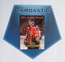 Rob Niedermayer NHL 1993 Donruss Autograph Rookiecard