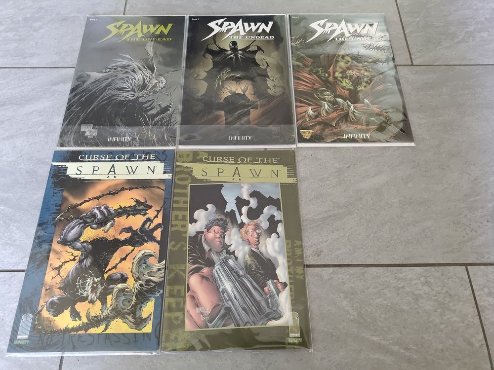 Spawn the Undead 1-3 und Curse of the Spawn 13 + 14 (Gebraucht) in ...