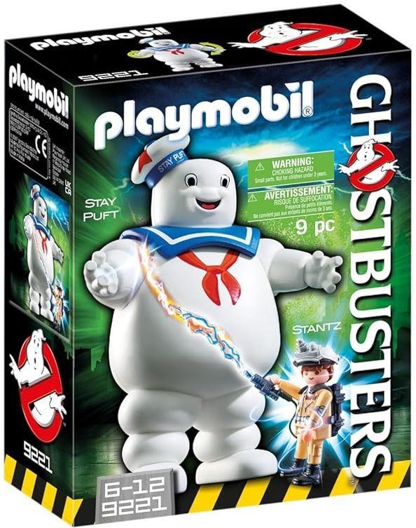 Playmobil Giocattoli: Playmobil Ghostbusters Ecto-1A und Marshmallow Man – Nuovo (secondo la descrizione) da Wetzikon ZH venduto da BackToRetro 1
