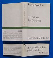Sascha Sokolow: Die Schule der Dummen. Bibl. Suhrkamp 1123