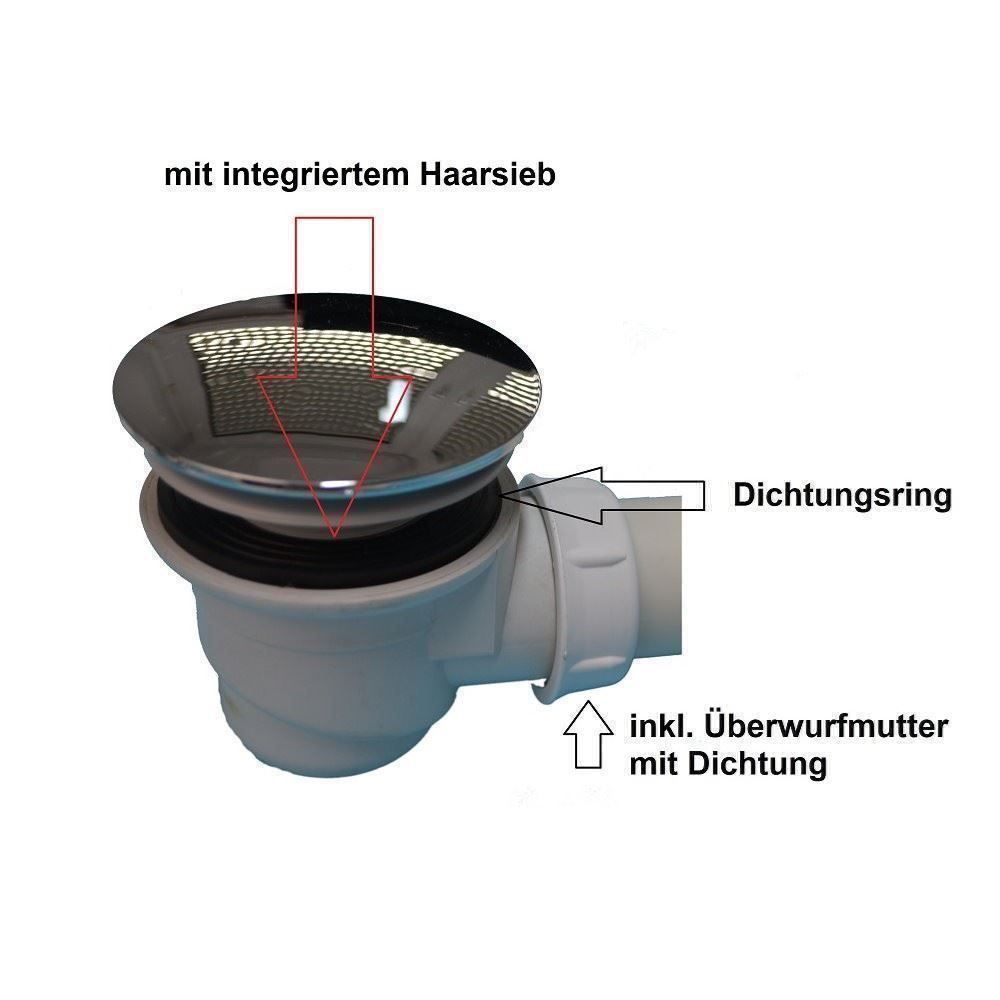 Duschbrausen: 2699 - Abfluss V2 - komplett universell einsetzbar – Neu und originalverpackt aus Wallenwil von toesstal-vertrieb 2