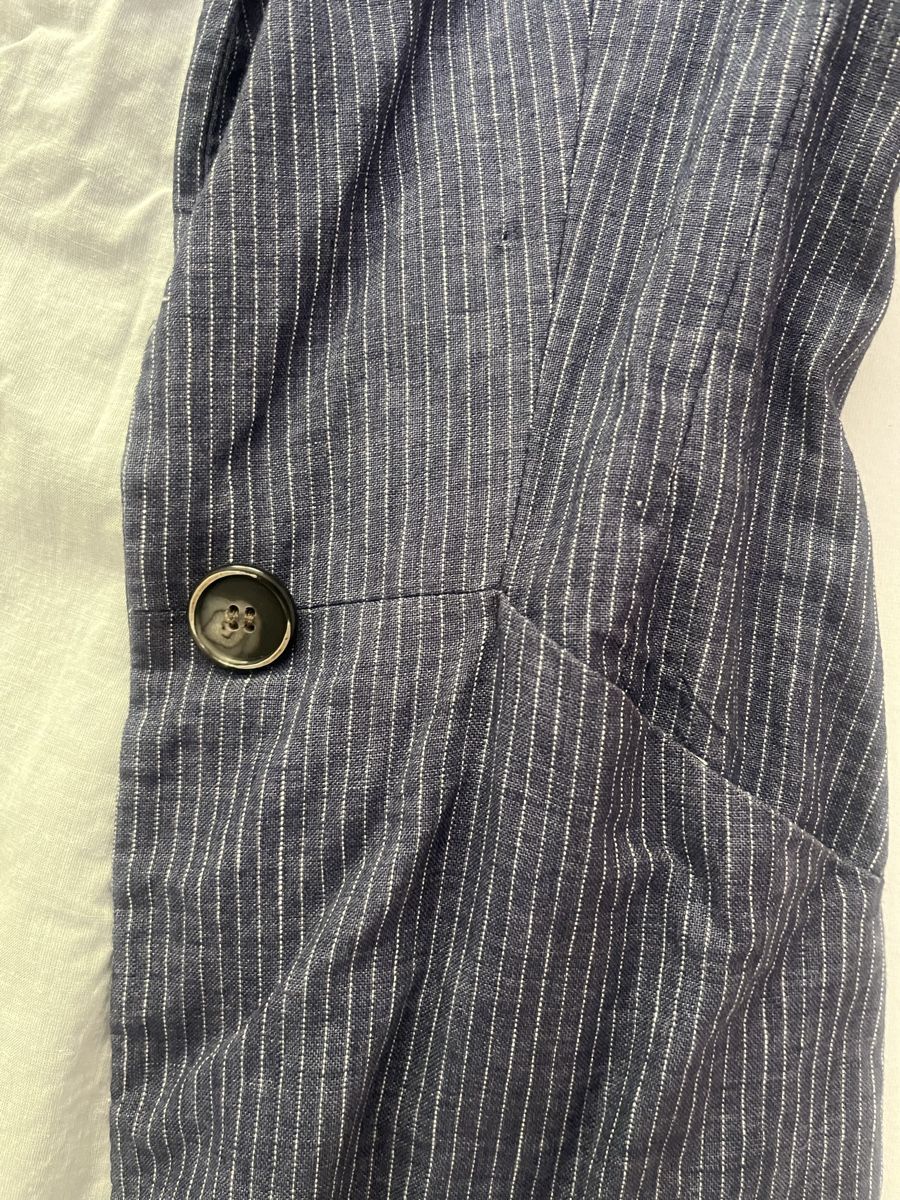 H&M Giacche: Zara Basic Sommerblazer, blau gestreift, Gr. S - Top! – Nuovo (secondo la descrizione) da Baden venduto da Sandra148 1