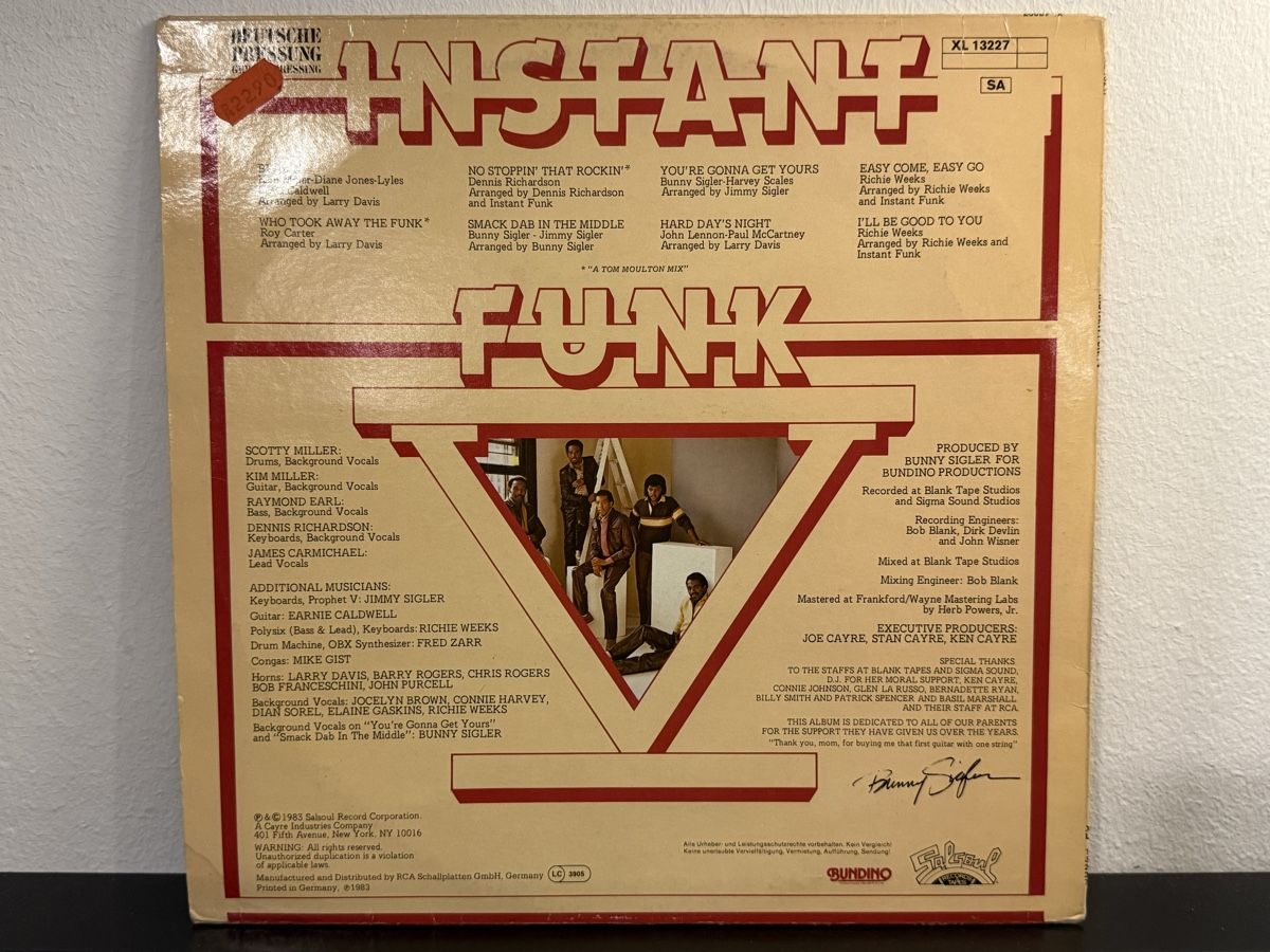 Dischi in vinile: Instant Funk - V – Usato da Delémont venduto da Studio_du_soleil 1