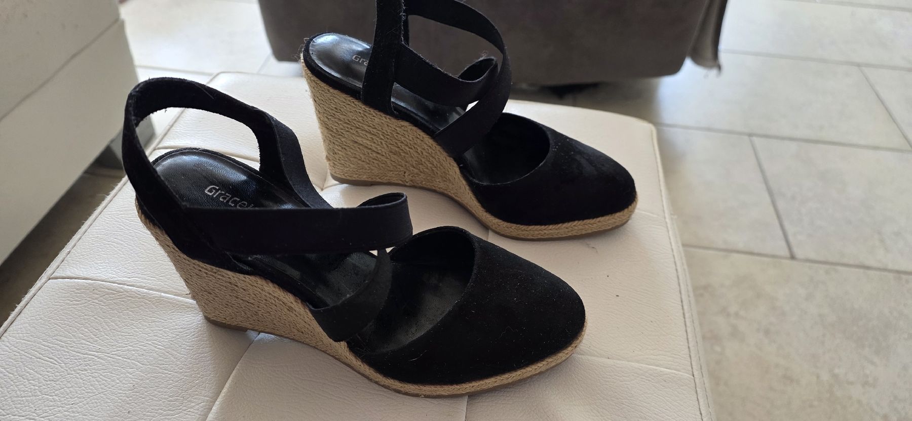 Graceland Damenschuhe: chaussures compensées neuves 36 – Neu (gemäss Beschreibung) aus Ste-Croix von kar_9x7w 1