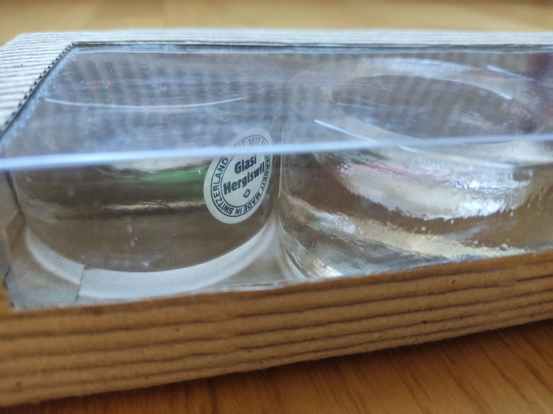 Glasi Hergiswil Sonstiges Geschirr: Anelli-Eierbecher Glasi Hergiswil - Neu – Neu und originalverpackt aus Buchs AG von patiburgener 1