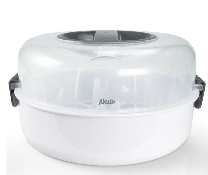 Pasti del neonato: Alecto Flaschen Sterilisierer BW-04, Weiss – Nuovo e nell'imballaggio originale da Bassersdorf venduto da COOL-AG 3