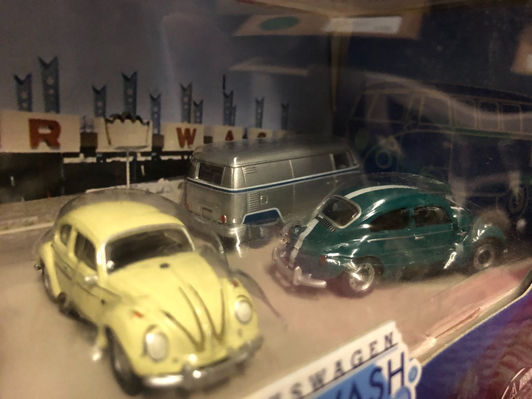 Volkswagen Modellini d'auto: Vw bus käfer car wash limitiert – Nuovo (secondo la descrizione) da Reinach AG venduto da rares75 1