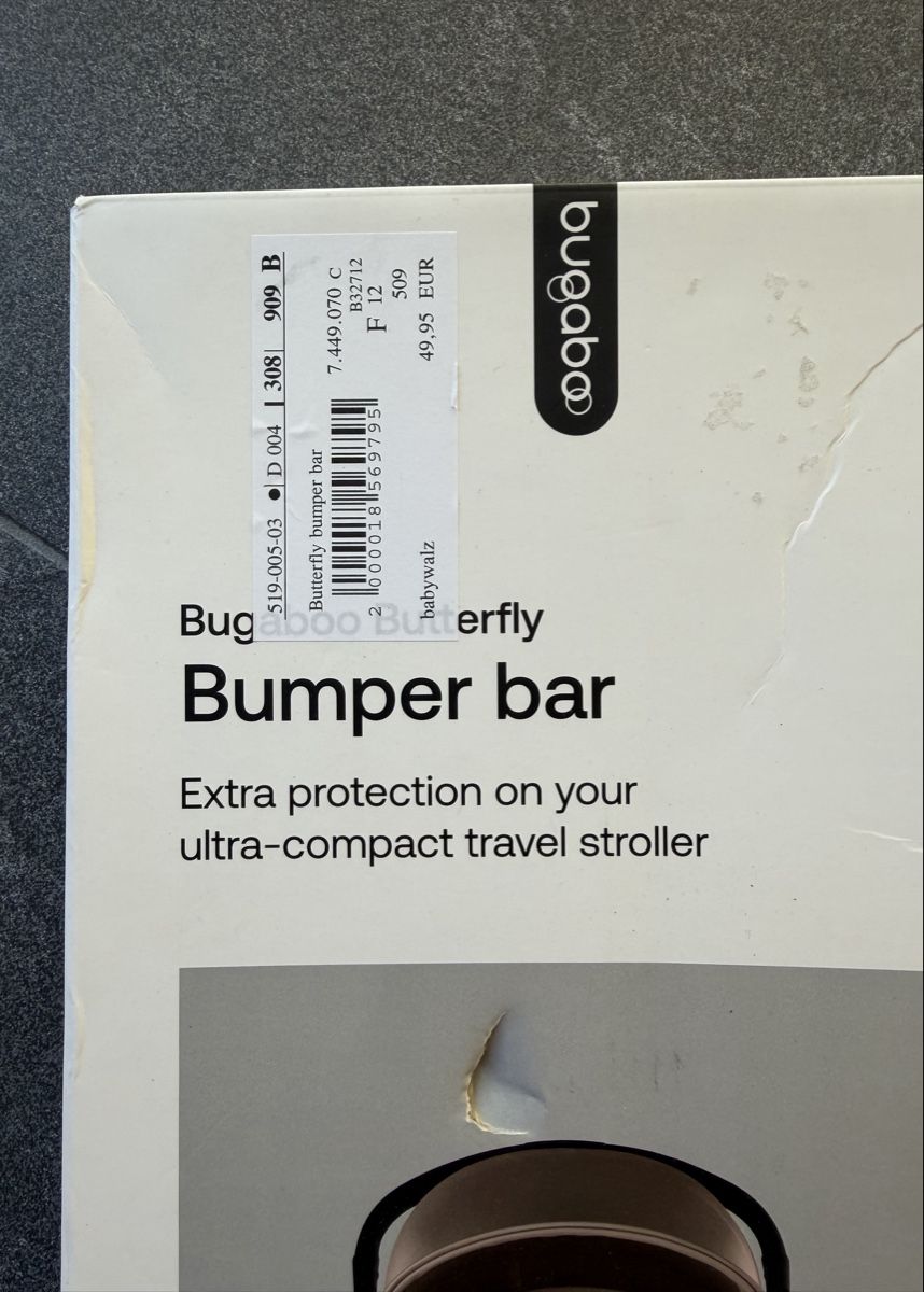 Bugaboo Kinderwagen: Bugaboo Butterfly bumper bar – Neu (gemäss Beschreibung) aus Pfäffikon SZ von happy.life 3