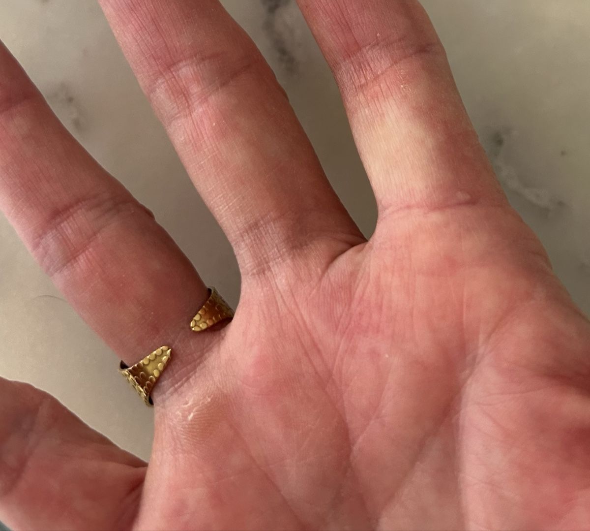 Anelli: Bague Bohm Paris dorée avec cristal – Nuovo (secondo la descrizione) da ANIèRES venduto da feuillette 1