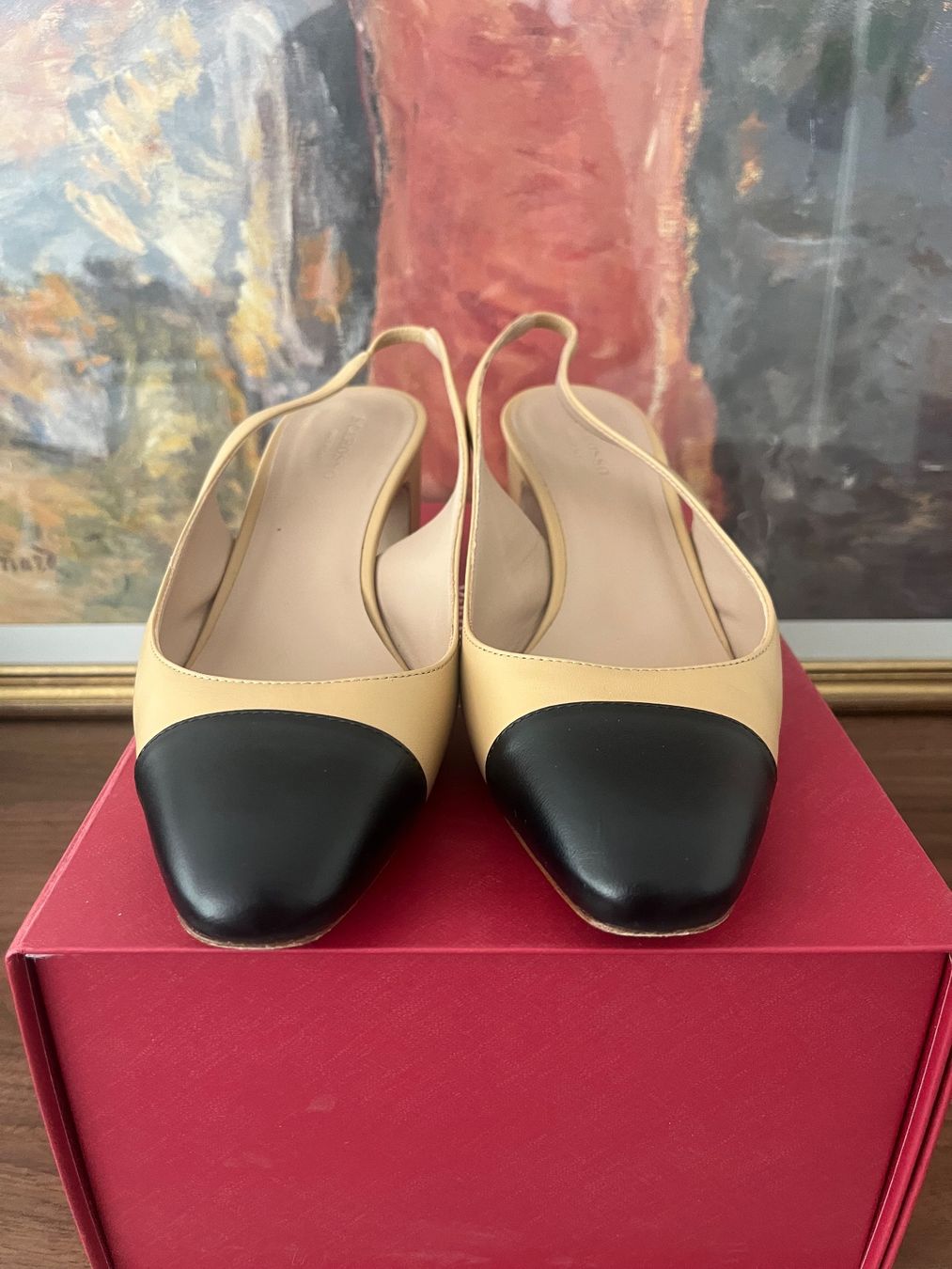 Scarpe da donna: Scarosso Miranda Nude Edit Slingback Pumps – Usato da Grand-Lancy venduto da Edicuni 3