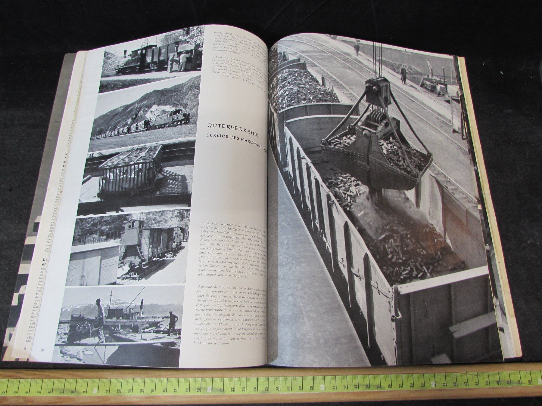 Riviste & Magazine: 100 Jahre Schweizer Bahnen, 1947 – Usato da Walchwil venduto da Shells1 5