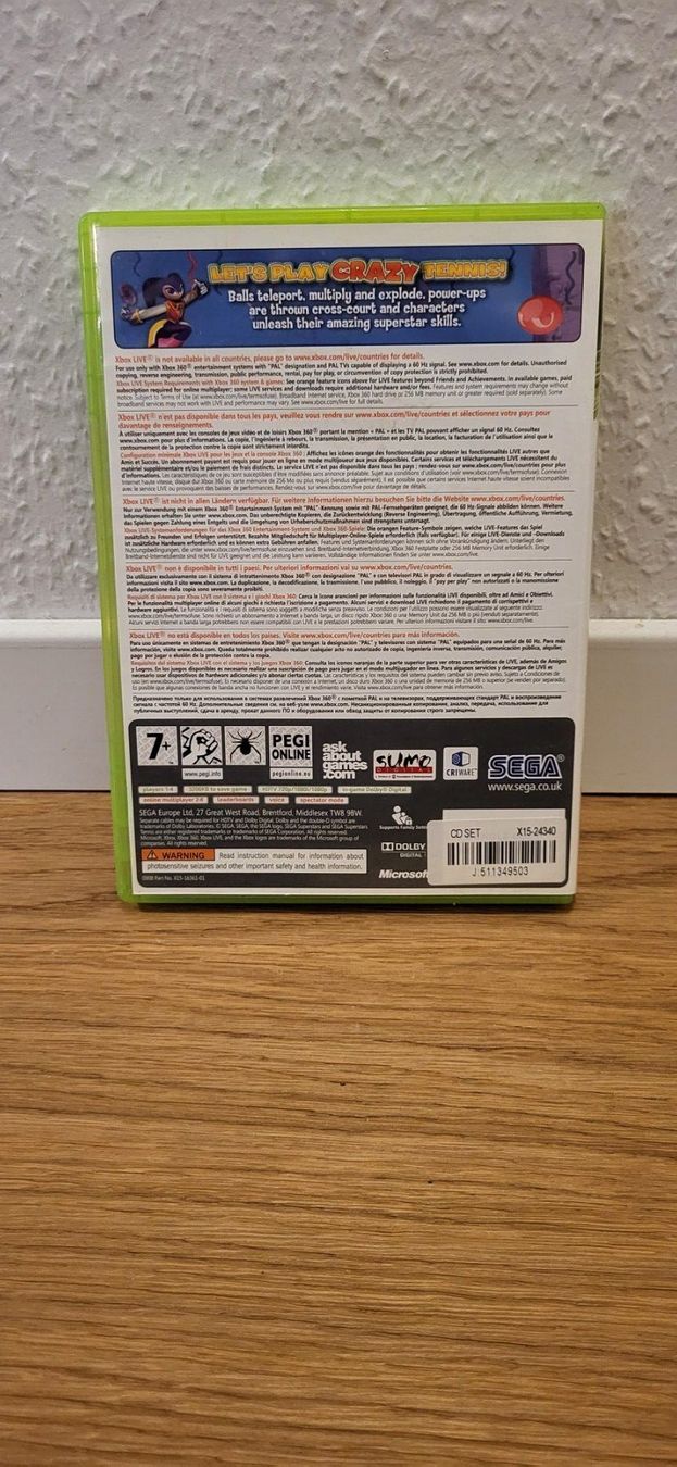Microsoft Giochi: Xbox 360 - Sega Superstar Tennis – Usato da Münsingen venduto da Heroism2010 1